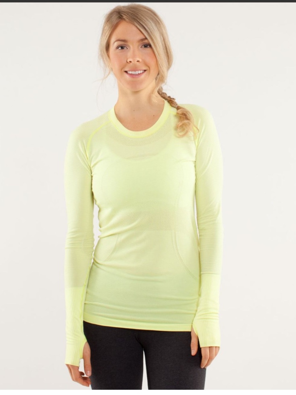 Lululemon Run: Swiftly Tech Long Sleeve
Clarity Yellow